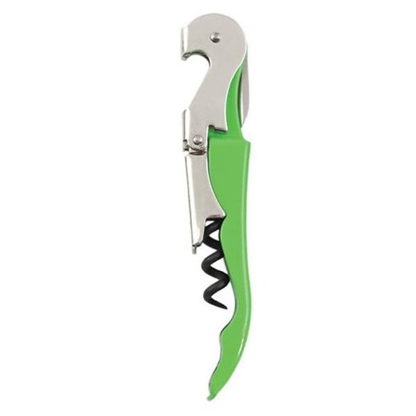 True Fabrications True Fabrications 2606 Lime Green Truetap Double Hinged Corkscrew 2606